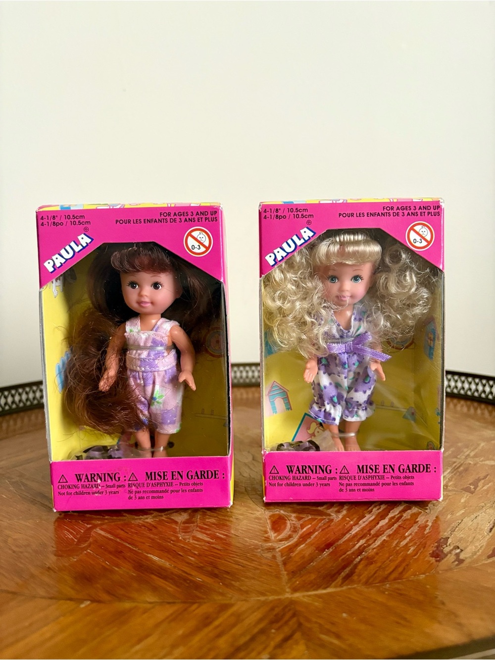 Lot of 2 Vintage Paula Dolls from the 1990s